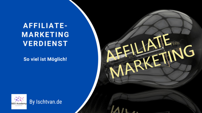 Affiliate-Marketing verdienst