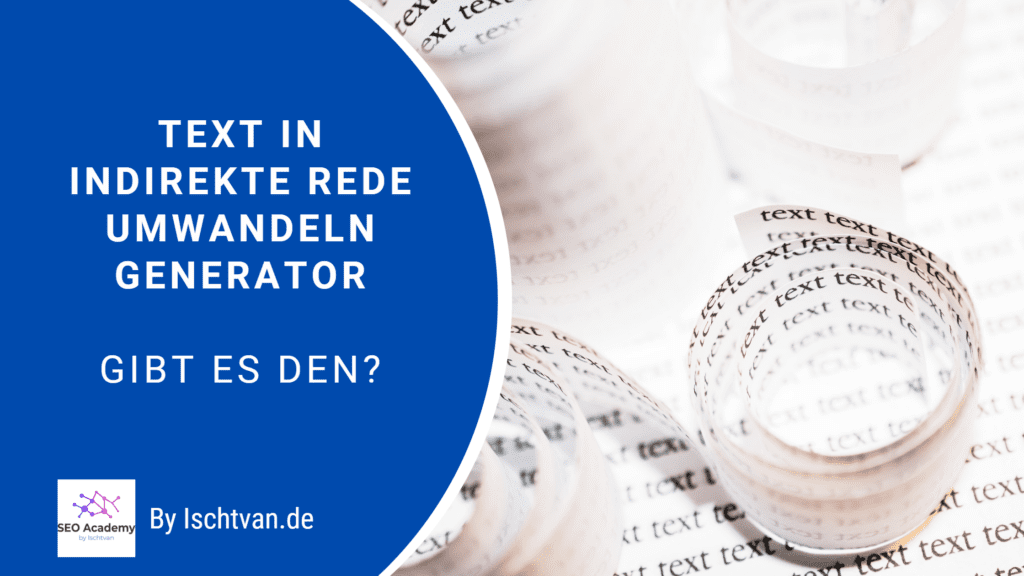 Text In Indirekte Rede Umwandeln App Text in indirekte Rede umwandeln Generator - Gibt es den?